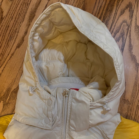 Marine Layer EUC Archive Apres Sunset Puffer - Medium / Navy Sun coat jacket - Picture 7 of 16